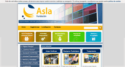 Desktop Screenshot of fundacionasla.com