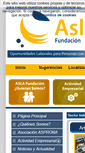 Mobile Screenshot of fundacionasla.com